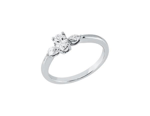 Brogle Classic solitaire ring Brogle Classic solitaire ring