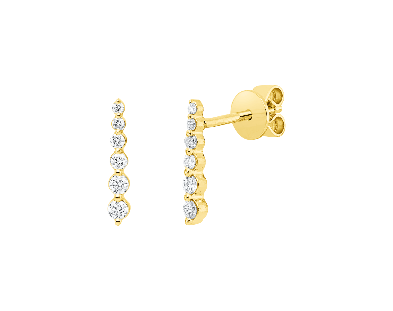 Brogle Classic diamond stud earrings Brogle Classic diamond stud earrings