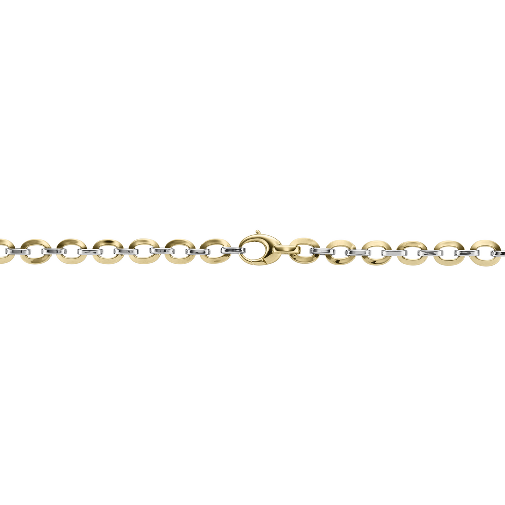 Brogle Classic Bicolor Phantasiearmband 6,5mm Brogle Classic Bicolor Phantasiearmband 6,5mm