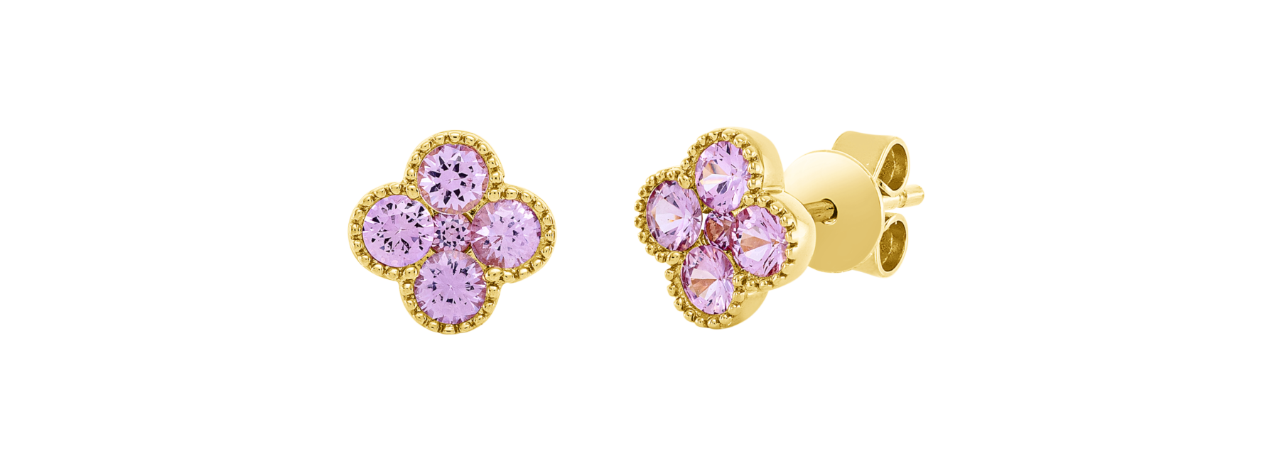 Brogle Classic Saphirohrstecker