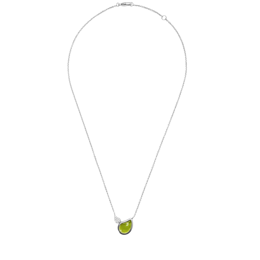 Tamara Comolli Signature Two Drops Peridot Necklace with Pendant