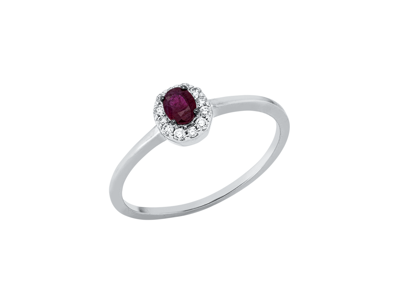 Brogle Classic ruby ring