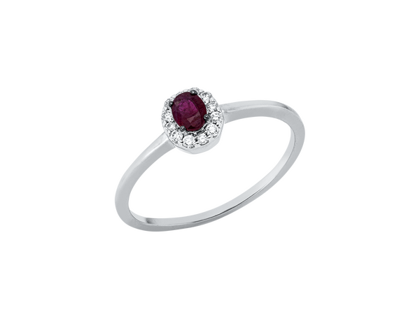 Brogle Classic ruby ring