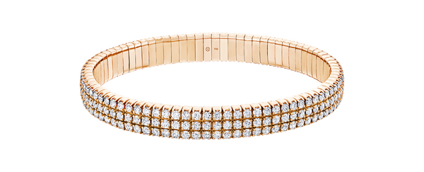 Brogle Selection flexible tennis bracelet Brogle Selection flexible tennis bracelet