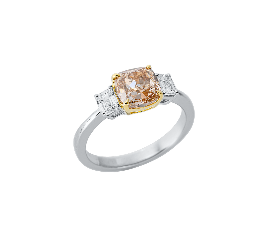 Brogle Selection Bicolor diamond ring Brogle Selection Bicolor diamond ring