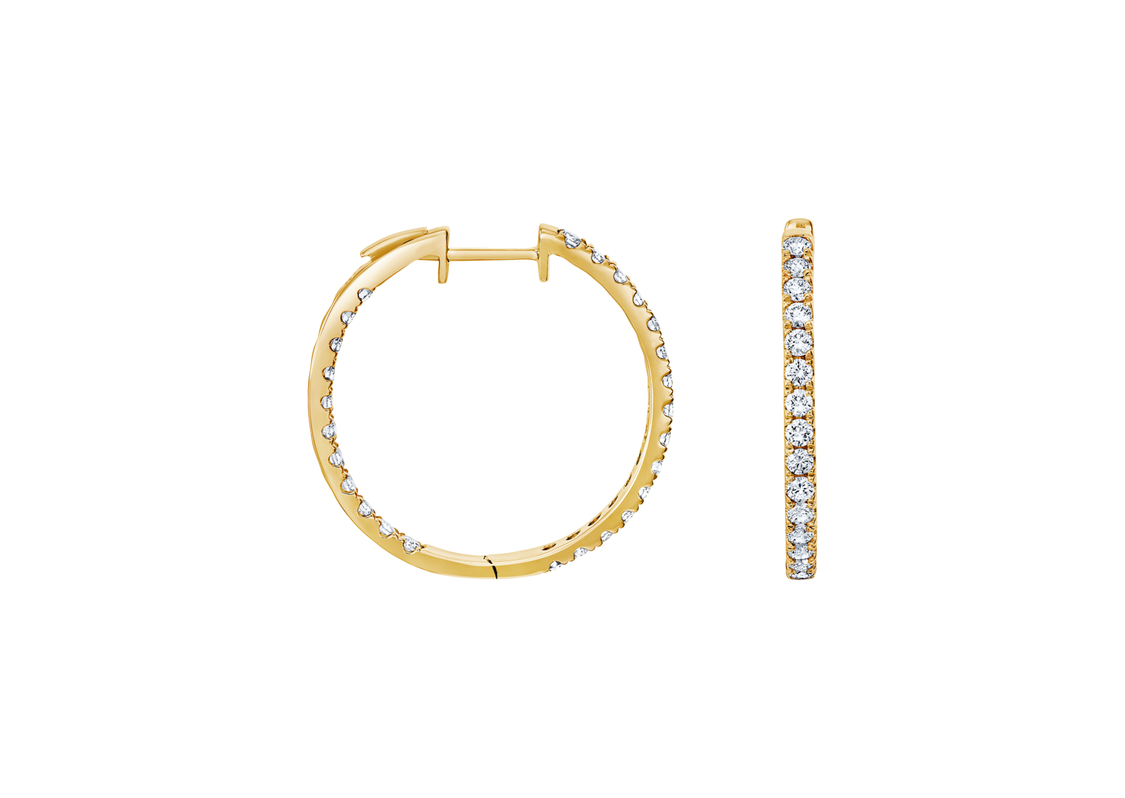 Brogle Classic Diamantcreolen Brogle Classic Diamantcreolen