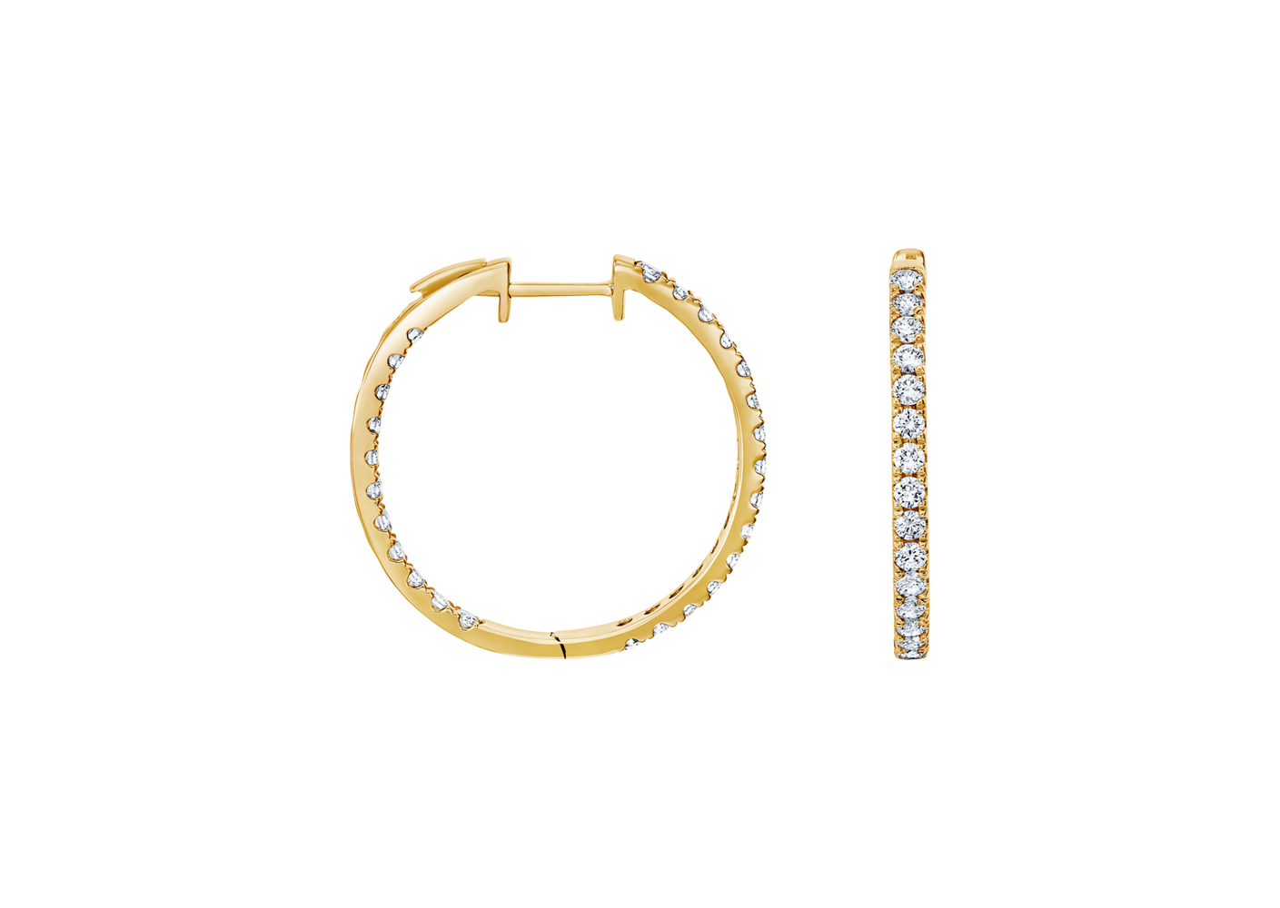 Brogle Classic Diamantcreolen Brogle Classic Diamantcreolen