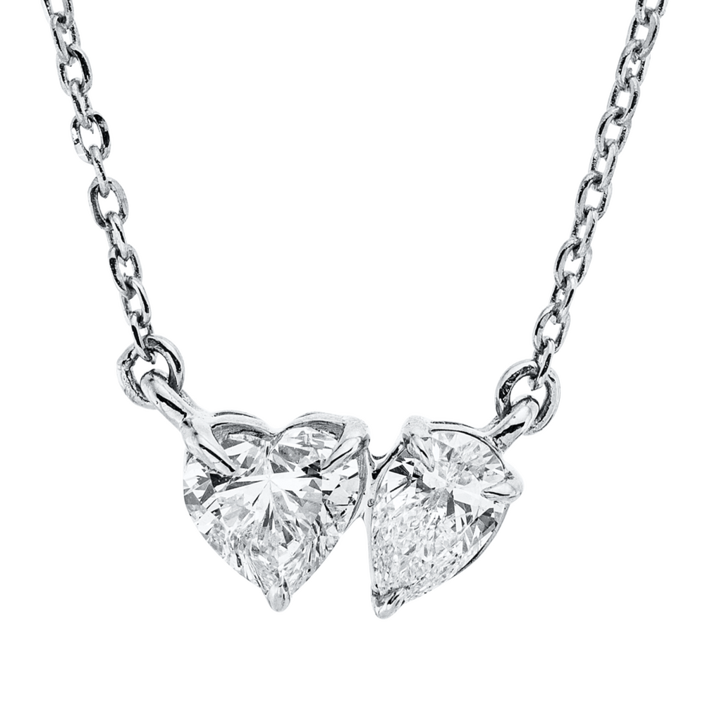 Brogle Classic necklace with diamond pendant Brogle Classic necklace with diamond pendant