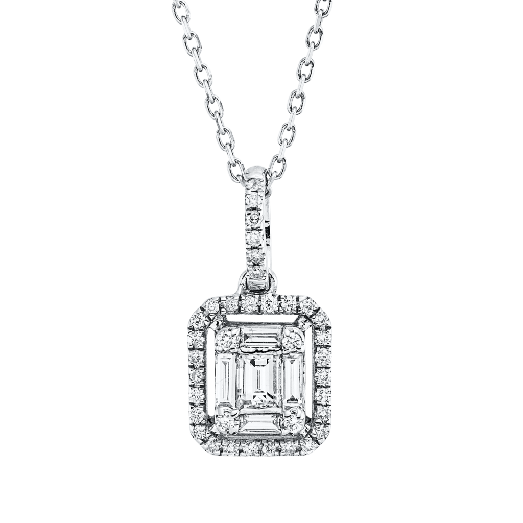 Brogle Classic Kette mit Diamantanhänger