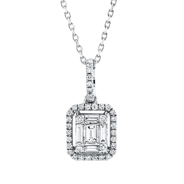 Brogle Classic Kette mit Diamantanhänger