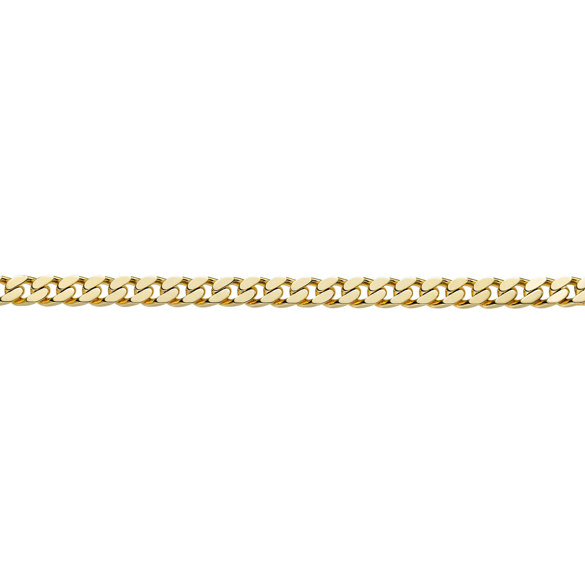 Brogle Classic armoured bracelet 4-sided diamond-coated 7mm Brogle Classic armoured bracelet 4-sided diamond-coated 7mm