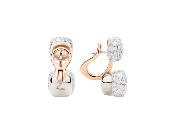 POC4021 O6WHR DB000 030 Pomellato nudo earrings diamond rose gold 18kt a07d97ab24c72f079