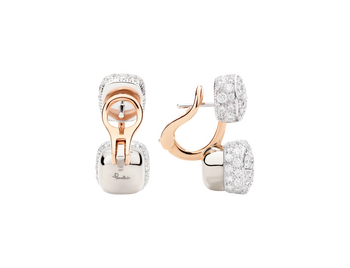 POC4021 O6WHR DB000 030 Pomellato nudo earrings diamond rose gold 18kt a07d97ab24c72f079
