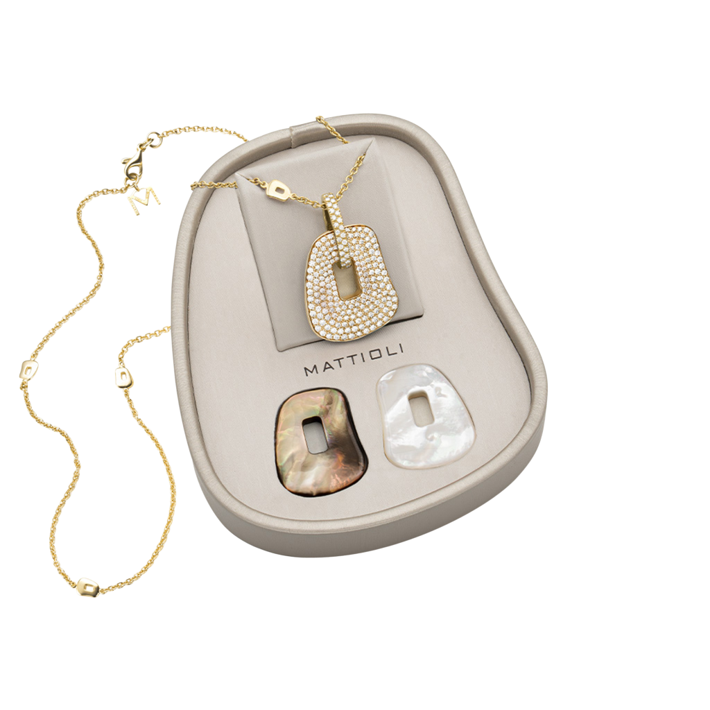 Mattioli Puzzle necklace box, medium size with 3 puzzles Mattioli Puzzle necklace box, medium size with 3 puzzles