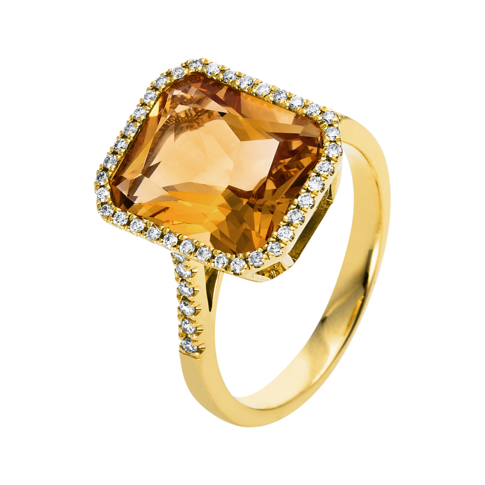 Brogle Selection Felicity citrine ring