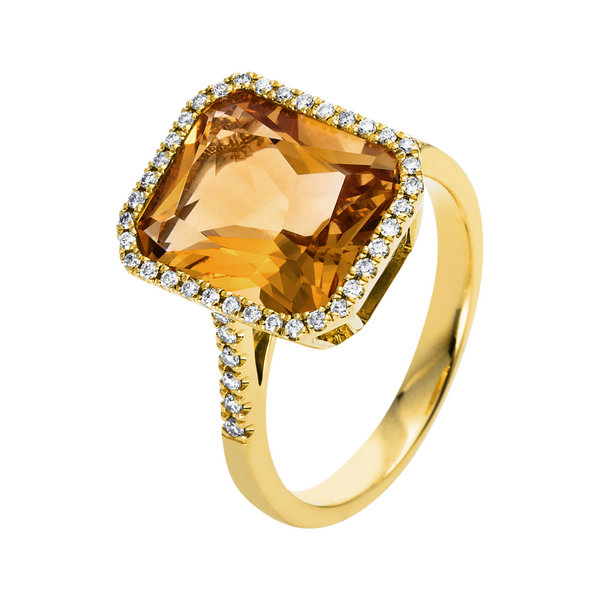 Brogle Selection Felicity citrine ring