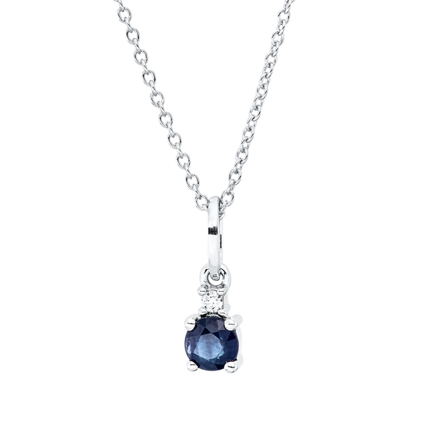 Brogle Classic Kette mit Saphiranhänger Brogle Classic Kette mit Saphiranhänger