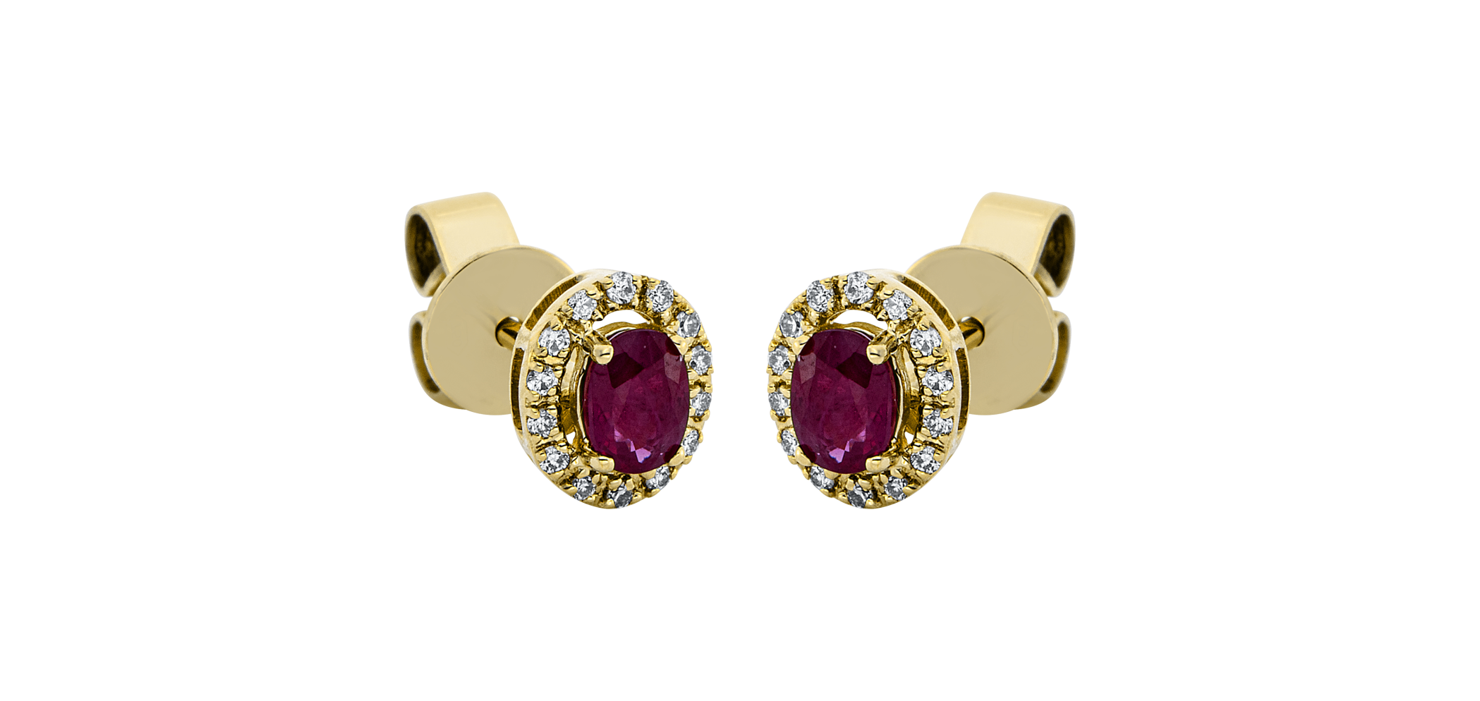 Brogle Classic ruby stud earrings Brogle Classic ruby stud earrings