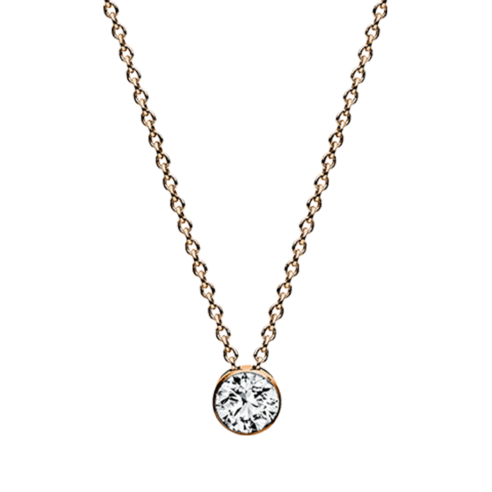 Brogle Selection necklace with pendant Sophie up to 0.25 carat Brogle Selection necklace with pendant Sophie up to 0.25 carat