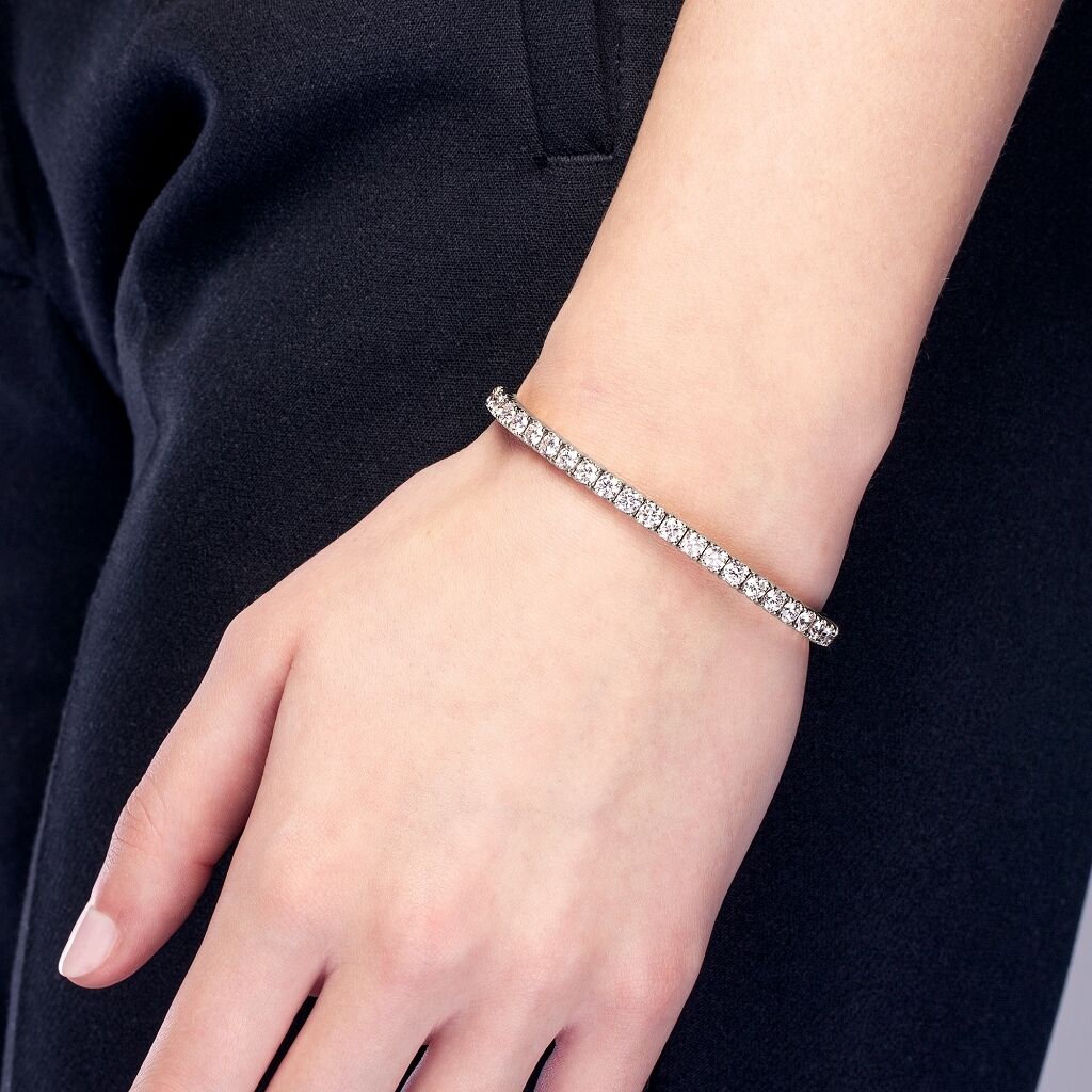 Brogle Selection flexible tennis bracelet Brogle Selection flexible tennis bracelet