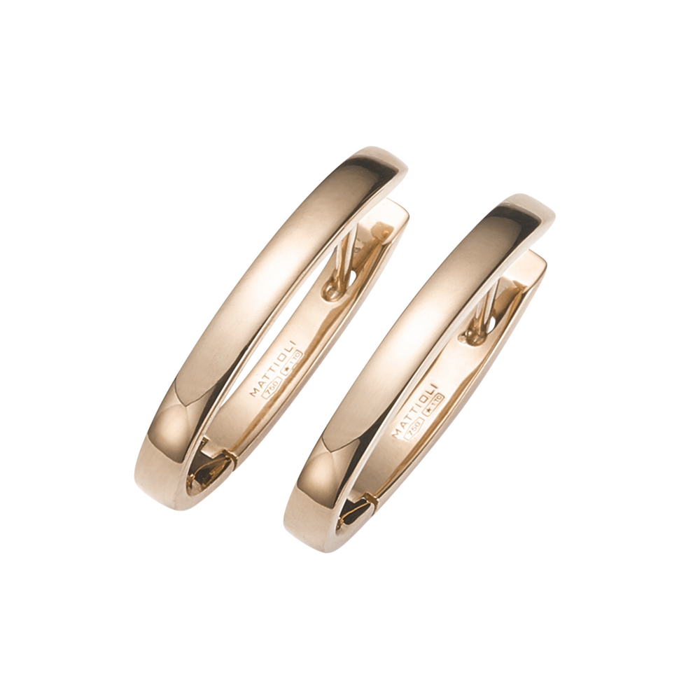 Mattioli Basics hoop earrings Mattioli Basics hoop earrings