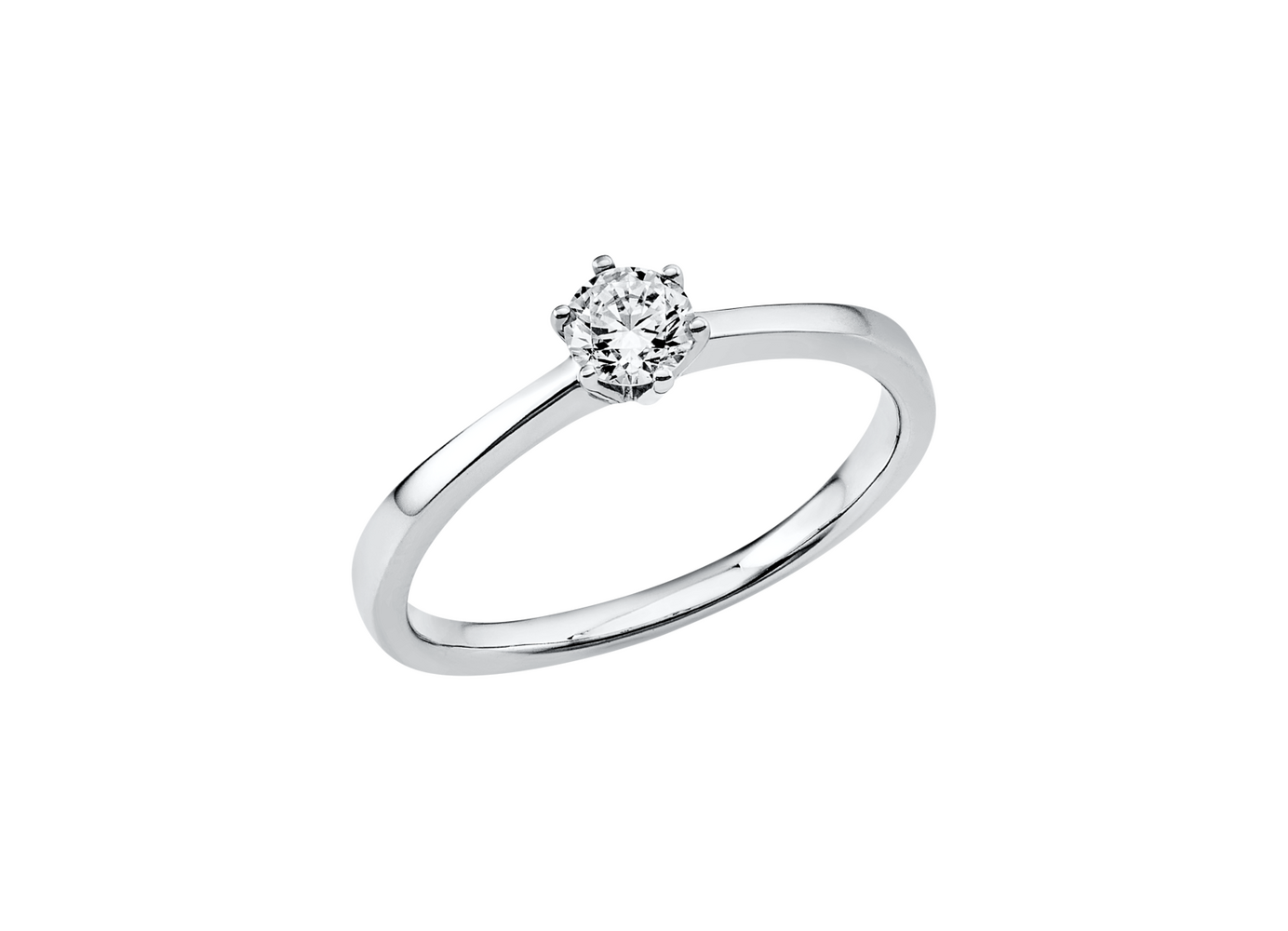 Brogle Selection solitaire ring Luisa up to 0.25 carat Brogle Selection solitaire ring Luisa up to 0.25 carat