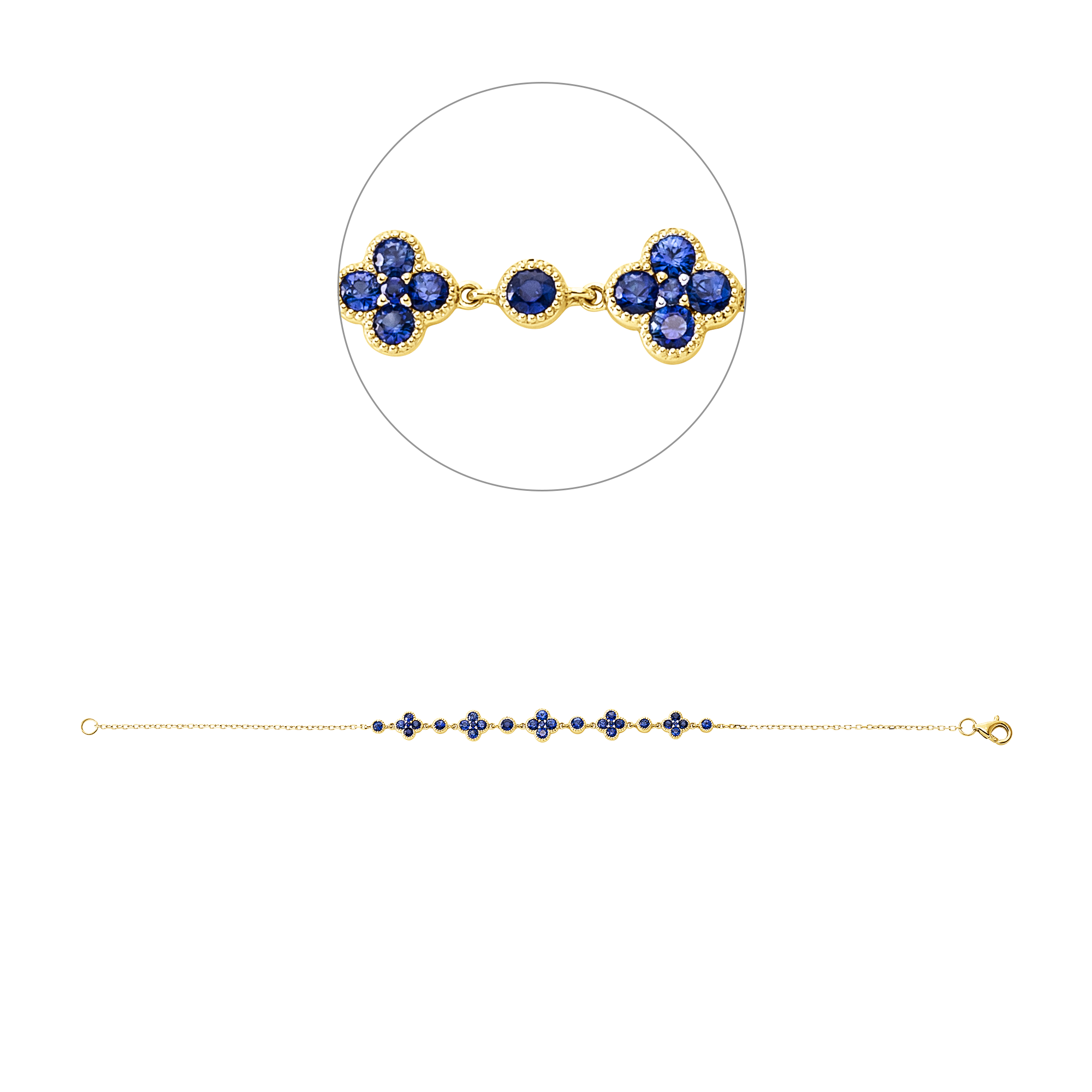 Brogle Classic sapphire bracelet Brogle Classic sapphire bracelet