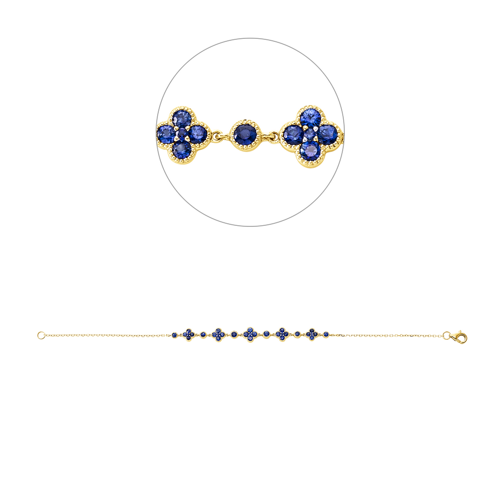 Brogle Classic sapphire bracelet Brogle Classic sapphire bracelet