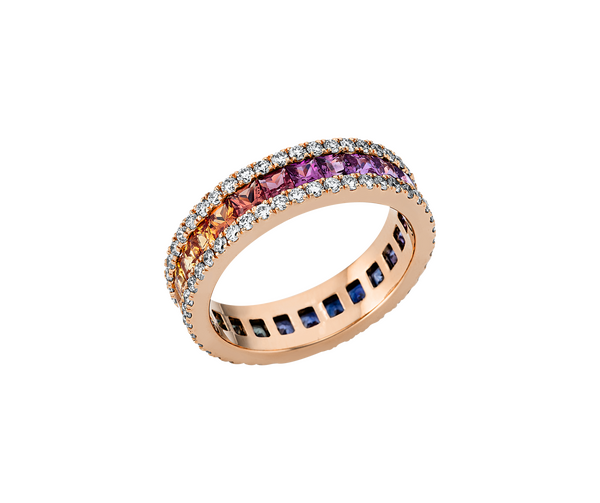 Brogle Selection Saphirring Rainbow Brogle Selection Saphirring Rainbow