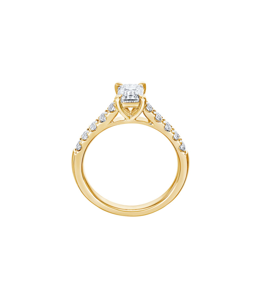 Brogle solitaire ring
