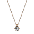 Brogle solitaire necklace Marie up to 0.25 carat
