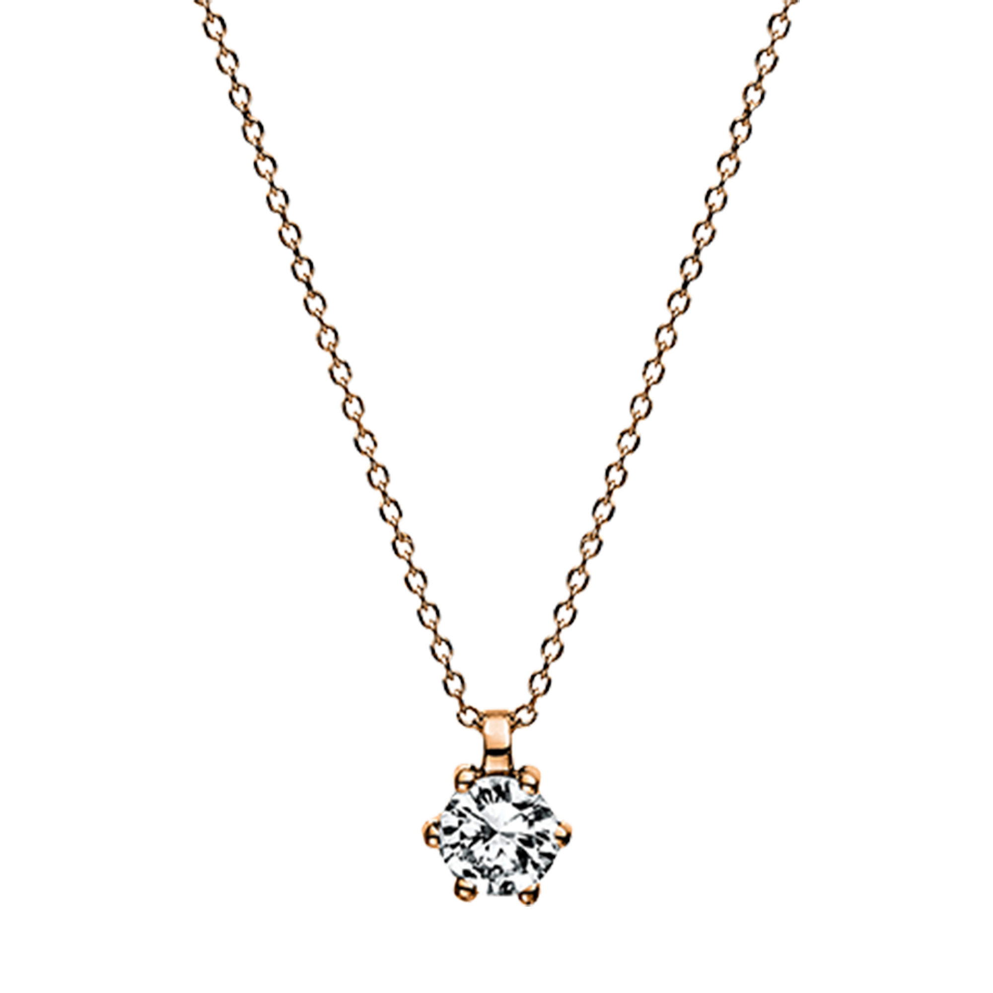 Brogle solitaire necklace Marie up to 0.25 carat Brogle solitaire necklace Marie up to 0.25 carat