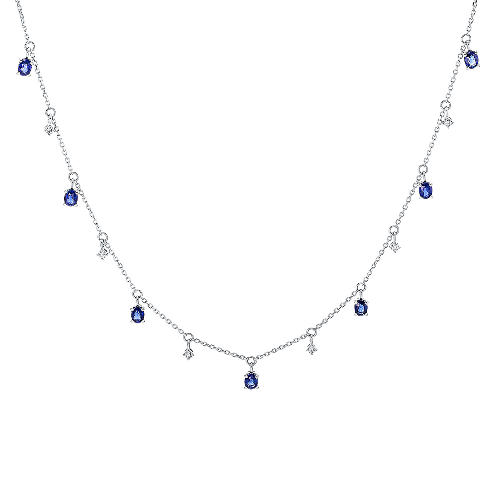 Brogle Classic sapphire necklace