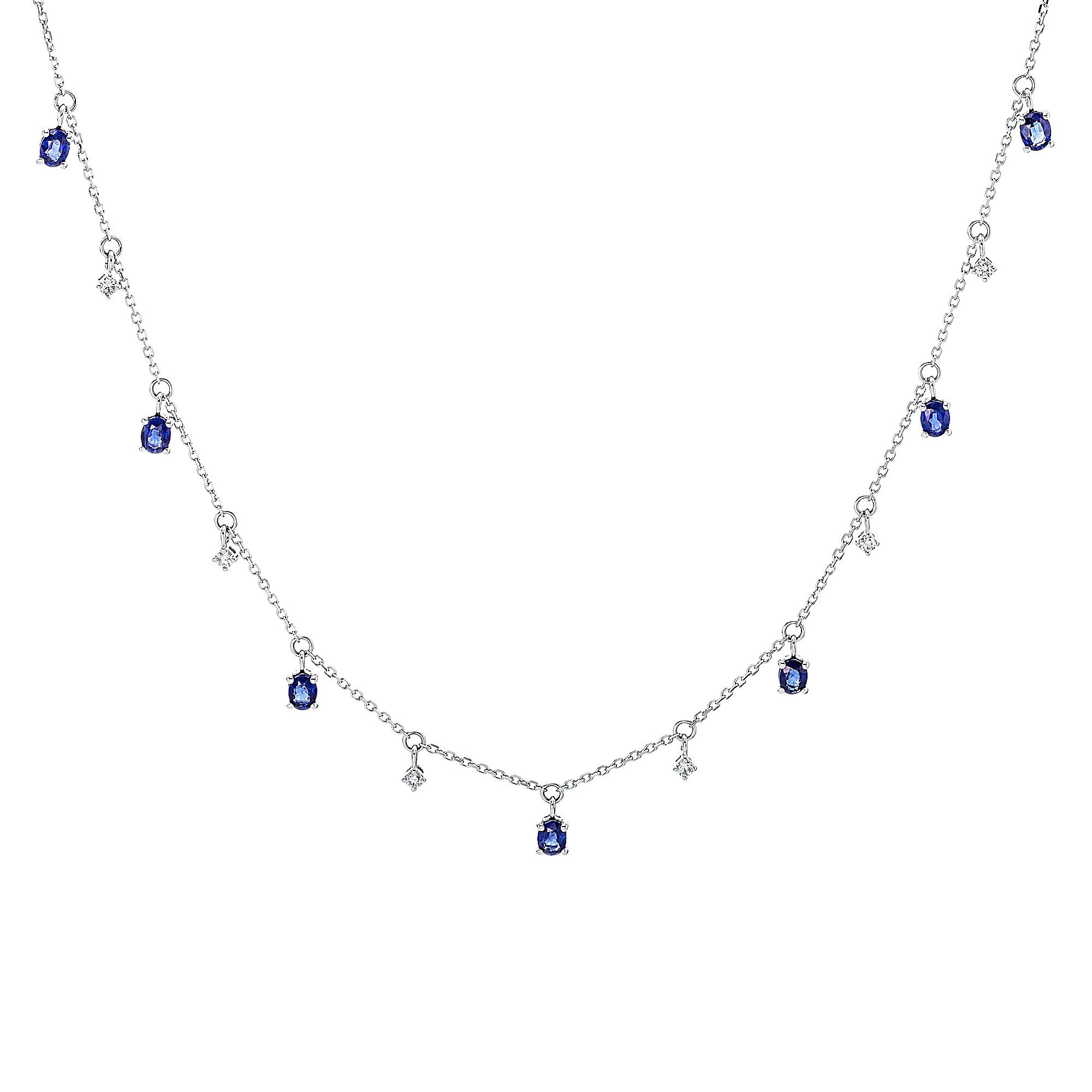 Brogle Classic sapphire necklace Brogle Classic sapphire necklace