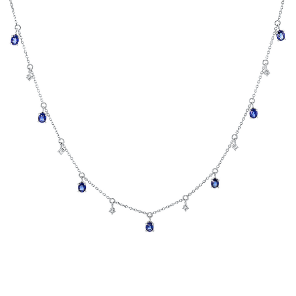 Brogle Classic sapphire necklace Brogle Classic sapphire necklace