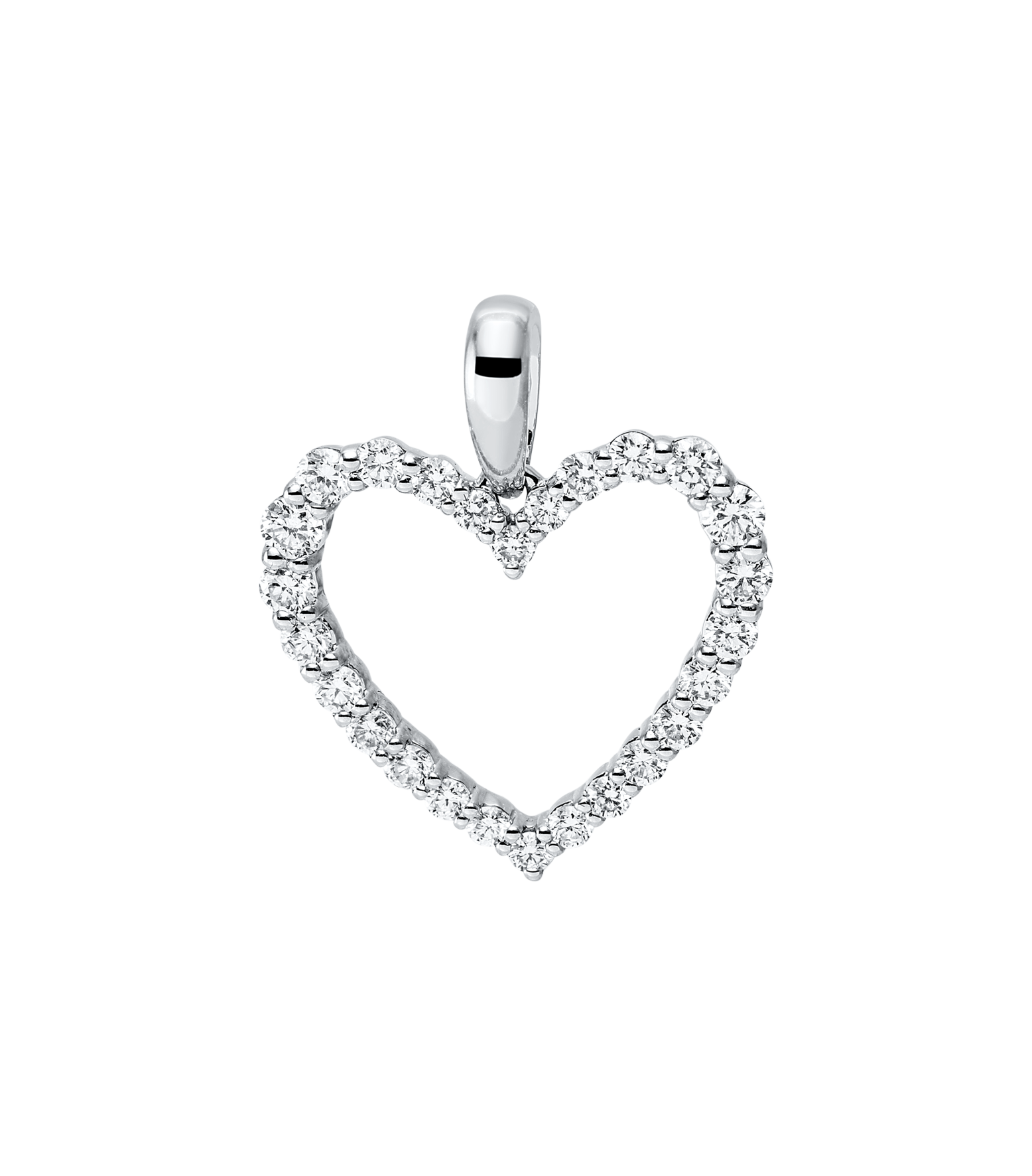 Brogle Classic Herzanhänger mit Diamanten Brogle Classic Herzanhänger mit Diamanten