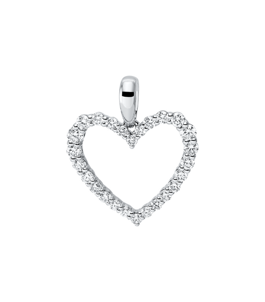 Brogle Classic Herzanhänger mit Diamanten Brogle Classic Herzanhänger mit Diamanten