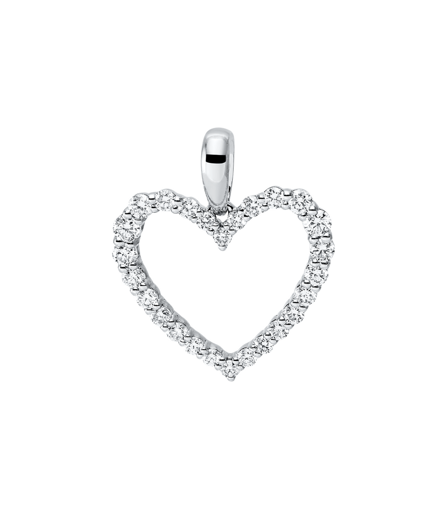 Brogle Classic Herzanhänger mit Diamanten Brogle Classic Herzanhänger mit Diamanten