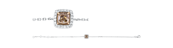 Brogle Classic Bicolor Diamantarmband