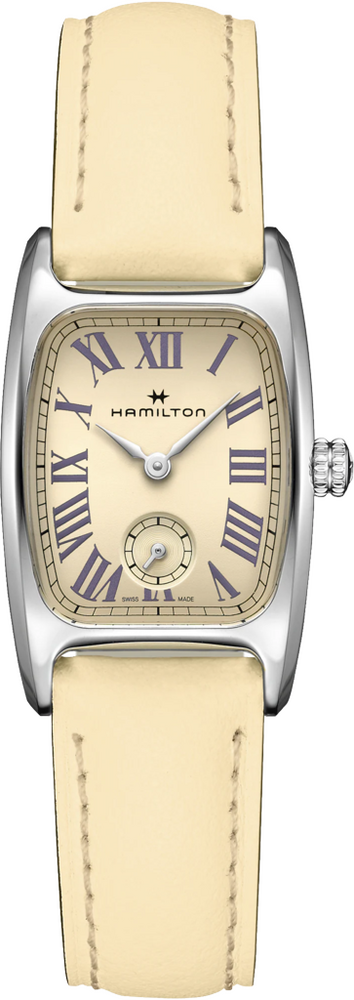 Hamilton Boulton M Quartz Vanilla & Lavender 23.5 x 27.4mm