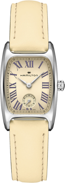 Hamilton Boulton M Quartz Vanilla & Lavender 23.5 x 27.4mm