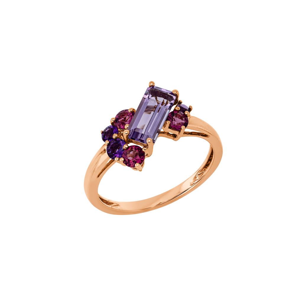Brogle Classic colored stone ring