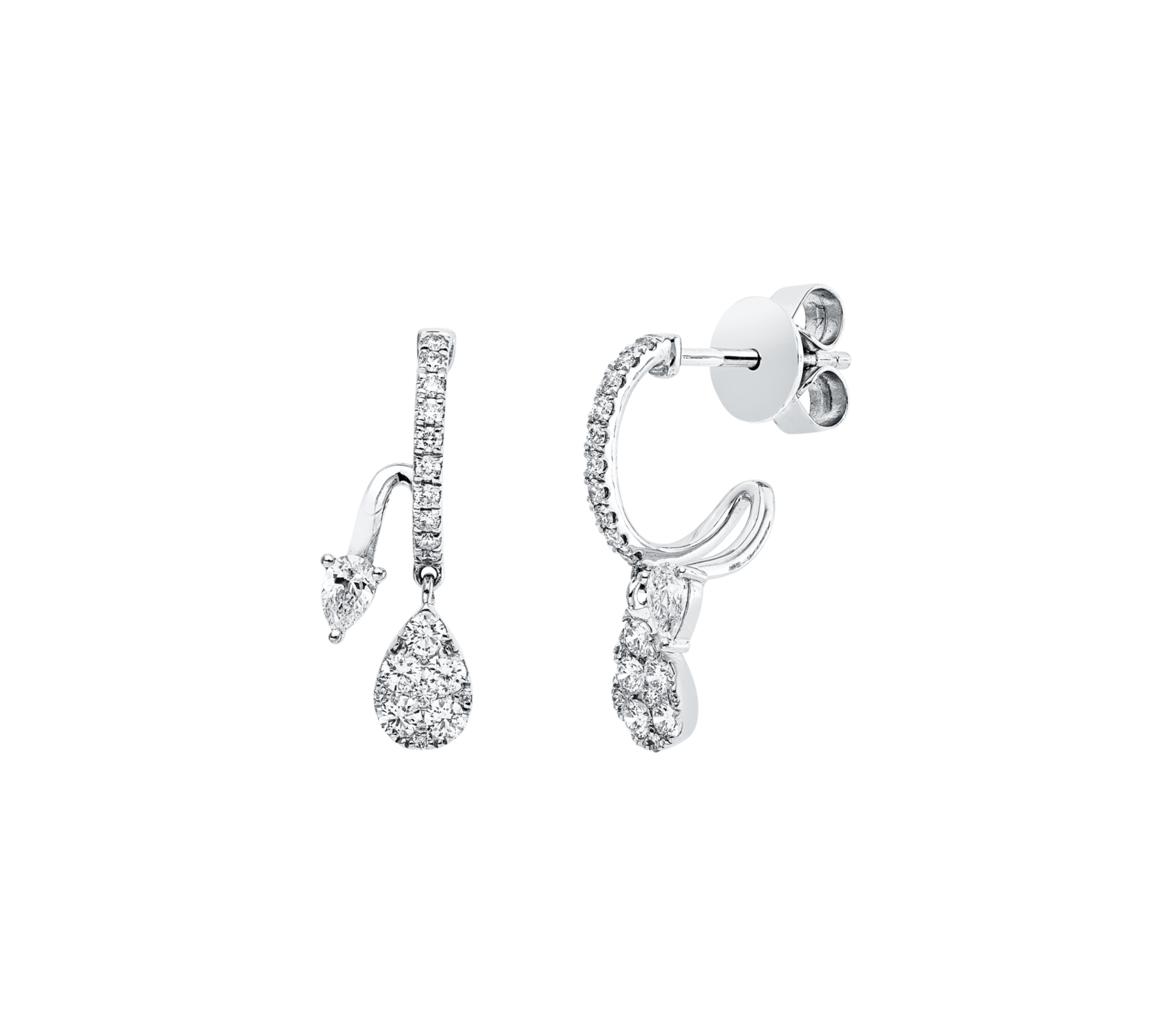 Brogle Classic diamond stud earrings