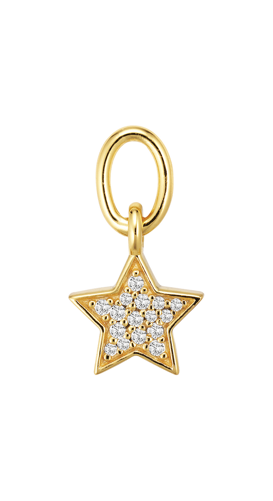 18 Karat vergoldetes Silber