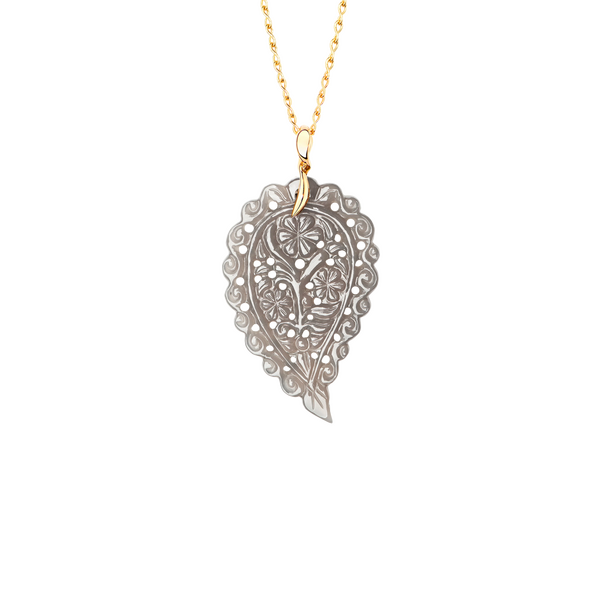 Tamara Comolli India Leaf Large Pendant