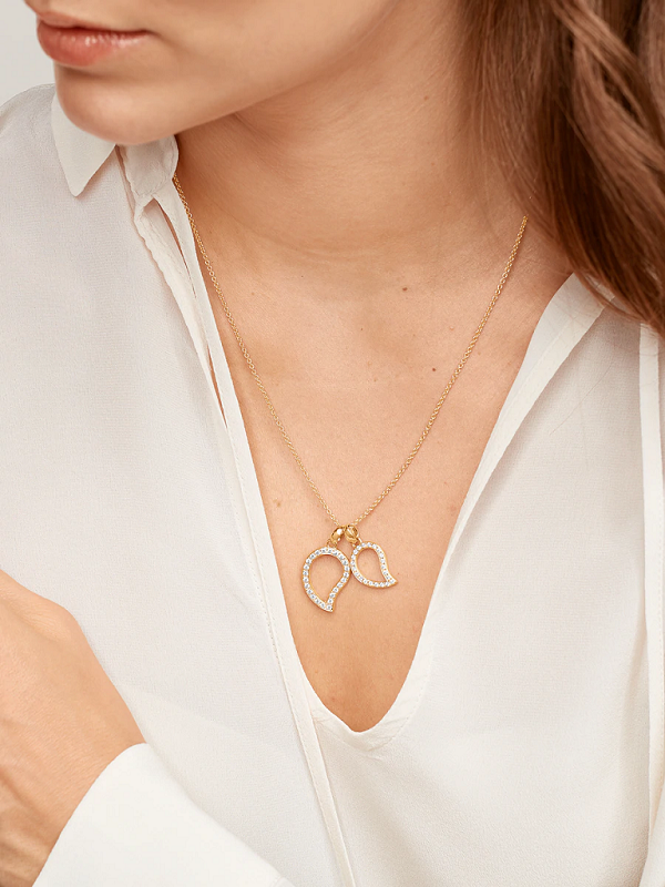 Tamara Comolli Signature Drop Pavéline Small Anhänger Tamara Comolli Signature Drop Pavéline Small Anhänger