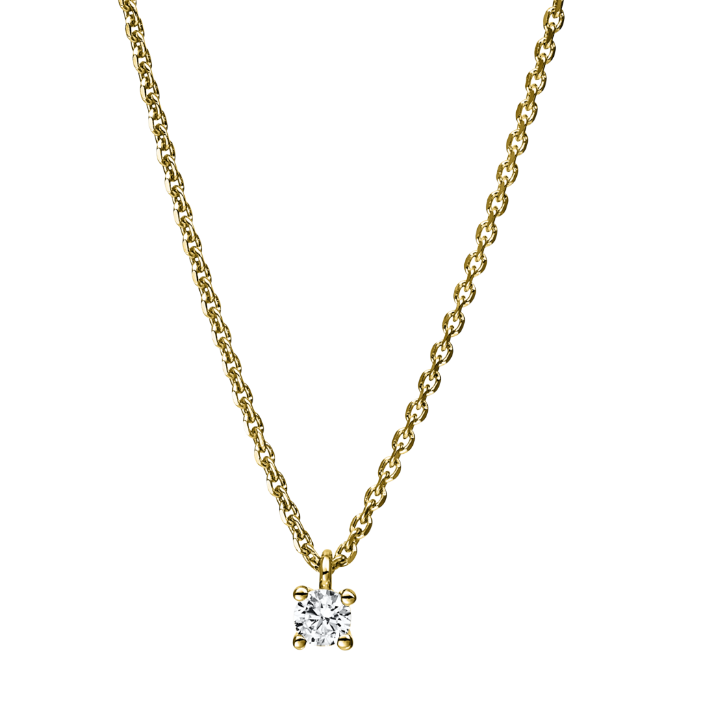 Brogle solitaire necklace Julia up to 0.25 carat Brogle solitaire necklace Julia up to 0.25 carat