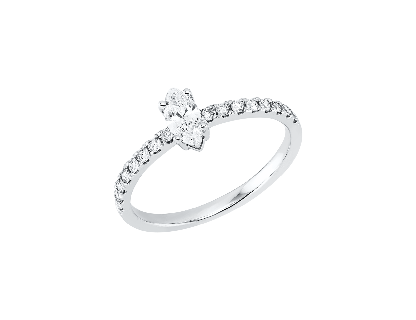 Brogle Classic solitaire ring