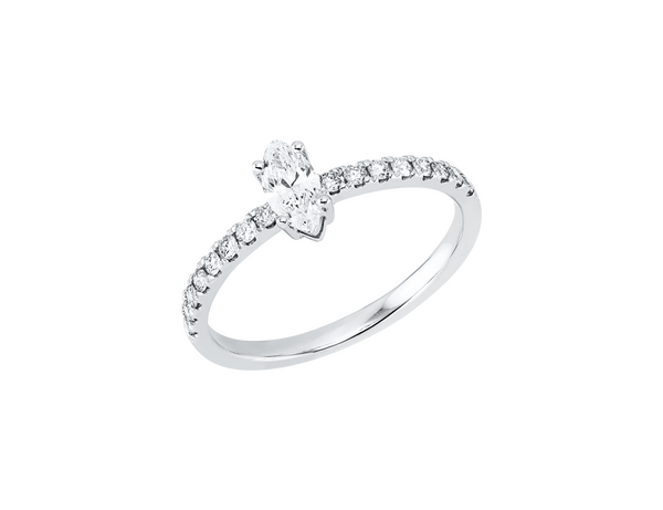 Brogle Classic solitaire ring