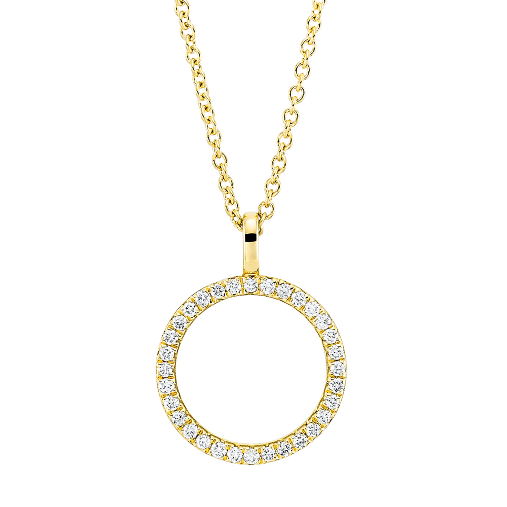 Brogle Classic necklace with diamond pendant Brogle Classic necklace with diamond pendant